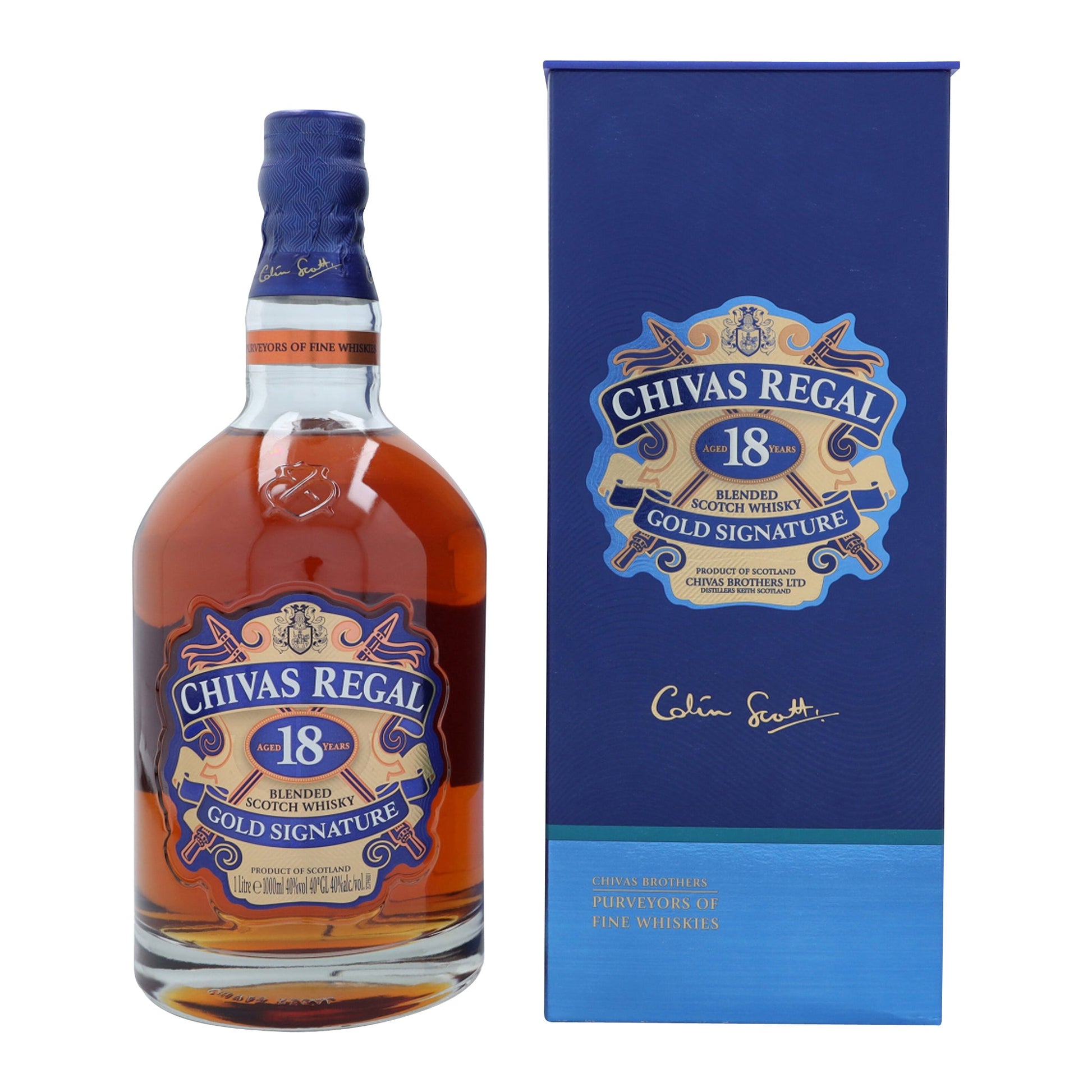 Chivas Regal 18 Years 40.00% / 1000 / 6