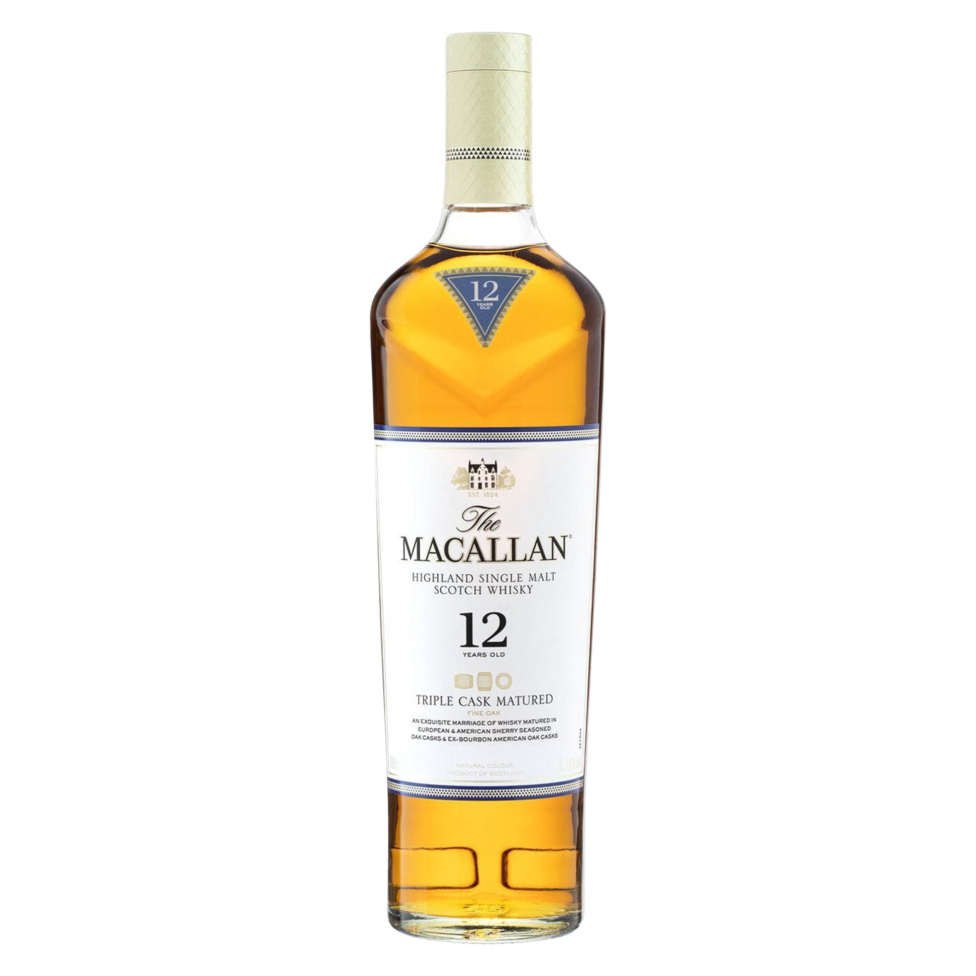 The Macallan 12 Years Triple Cask 40.00% / 700 / 6