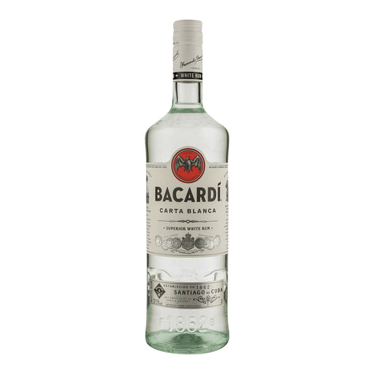 Bacardi Carta Blanca 37.50% / 1000 / 12