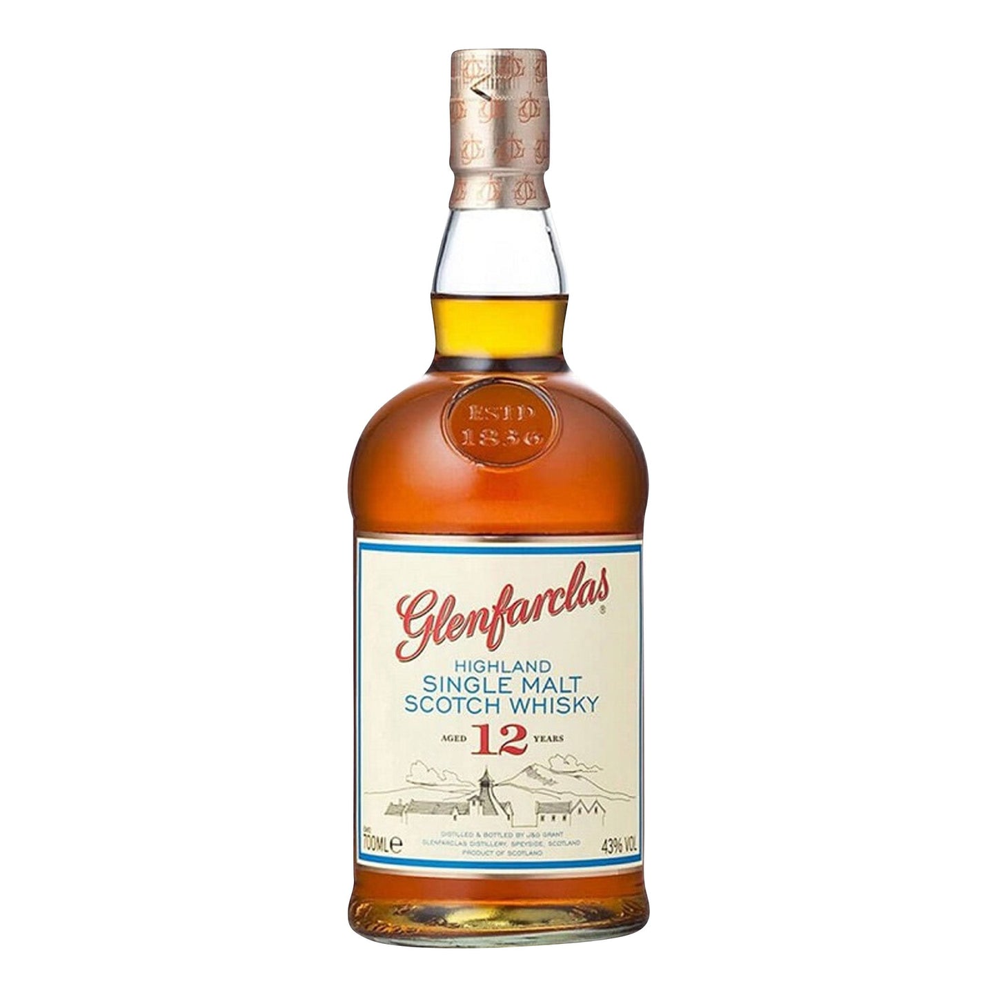 Glenfarclas 12 Years 43.00% / 700 / 6