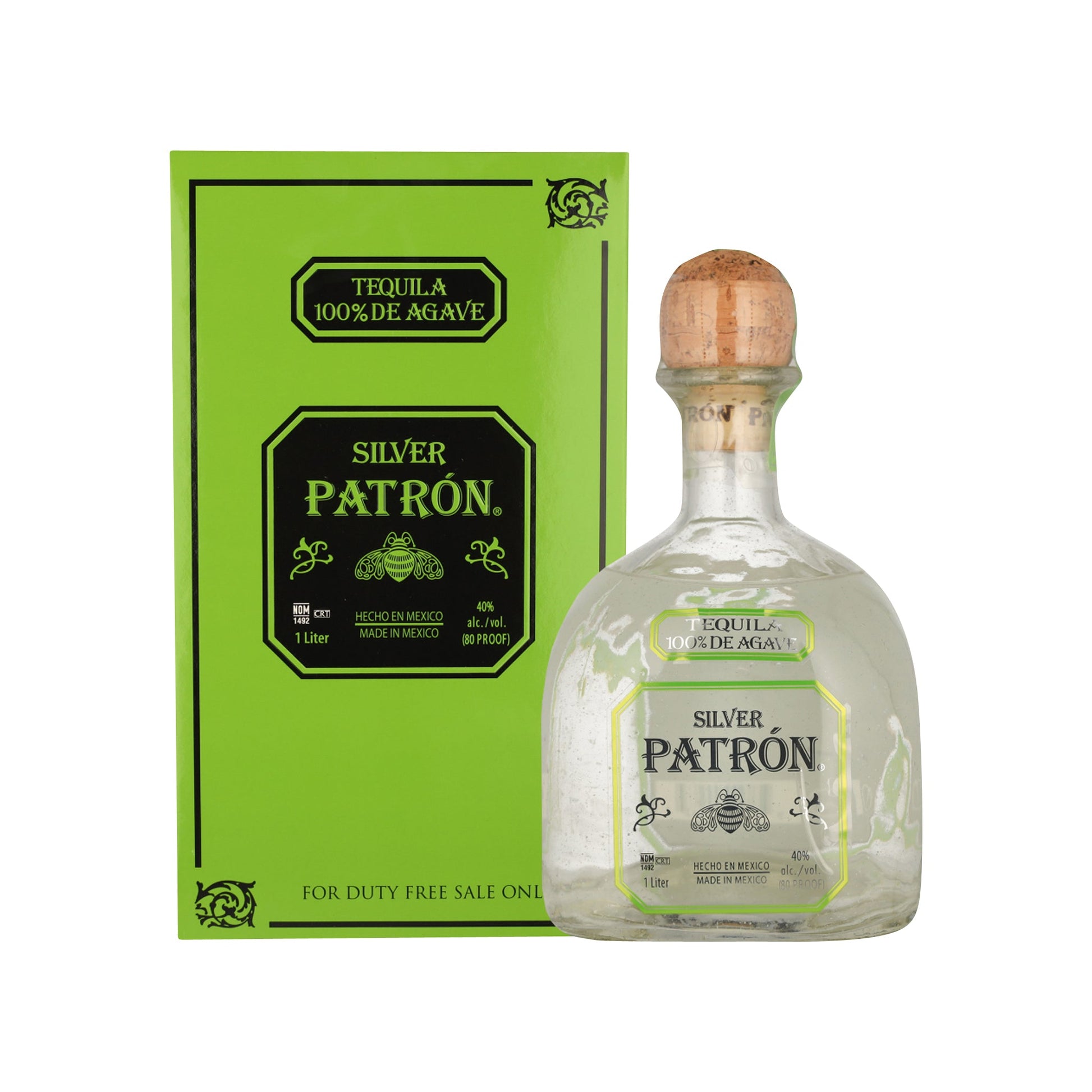 Patron Silver 40.00% / 1000 / 12