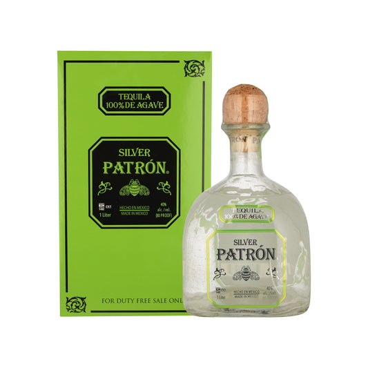Patron Silver 40.00% / 1000 / 12