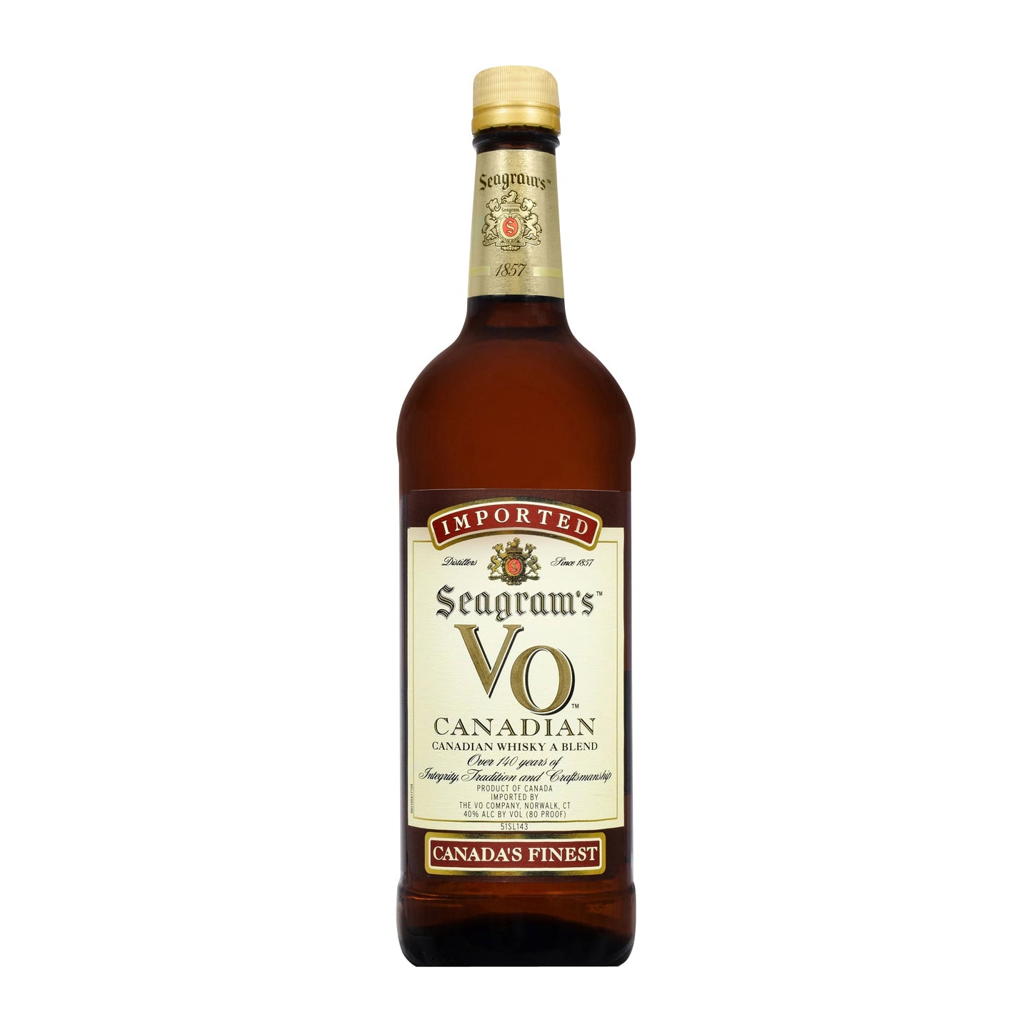 Seagram's VO 40.00% / 1000 / 12