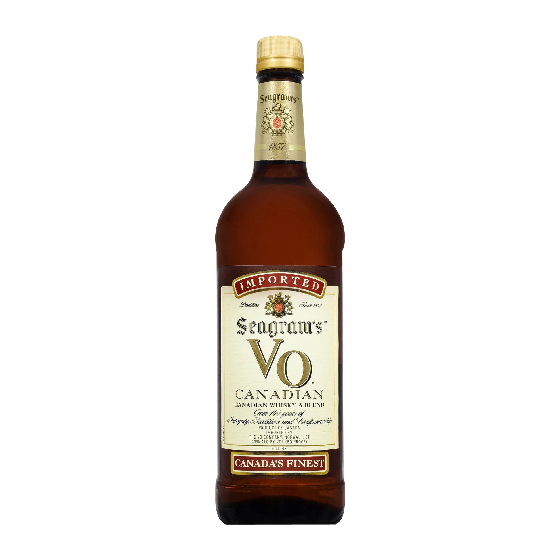 Seagram's VO 40.00% / 1000 / 12